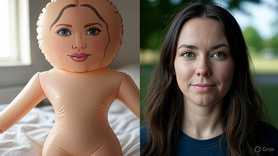 Clamorosa Scoperta: le Bambole Gonfiabili non Sostituiscono le Donne. E i Chatbot non sono Psicologi.